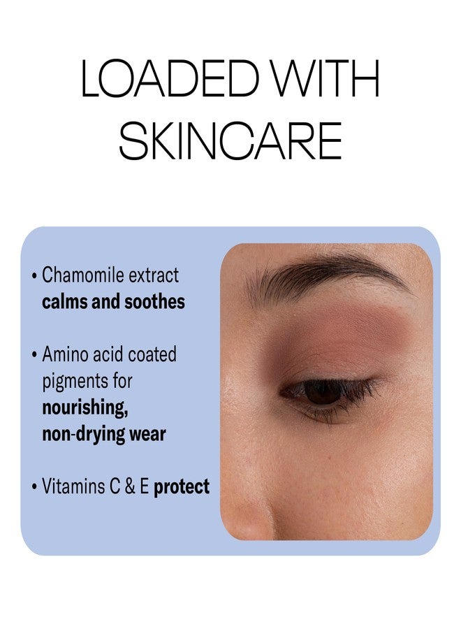 MOB Beauty Eyeshadow M1 Matte Dusty Rose – Cool-Toned Soft Pink Shade for Crease or All Over Wash, Talc-Free Vegan Cruelty-Free Skincare Infused Long Wear Sustainable Refillable Compact - Image 3